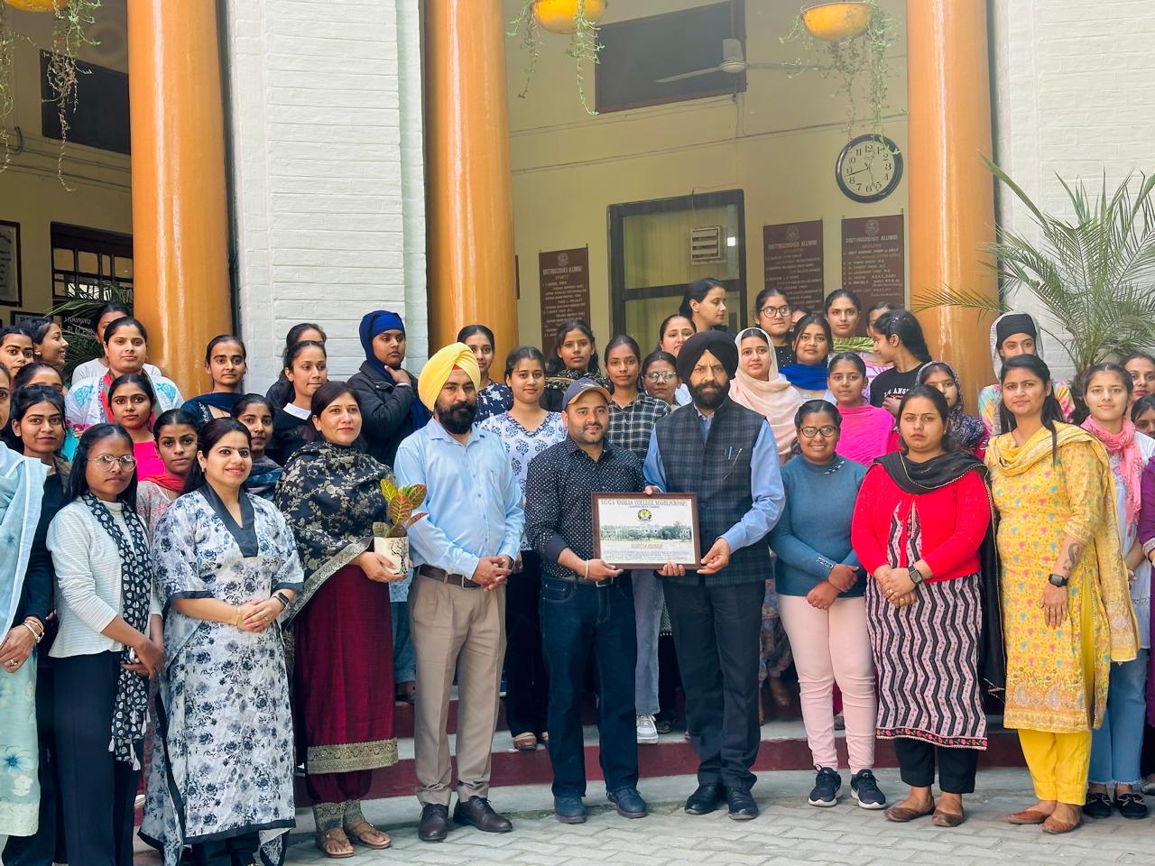 Fashion Designing Department organised workshop on 'Dye and Chemicals in Textile Science'